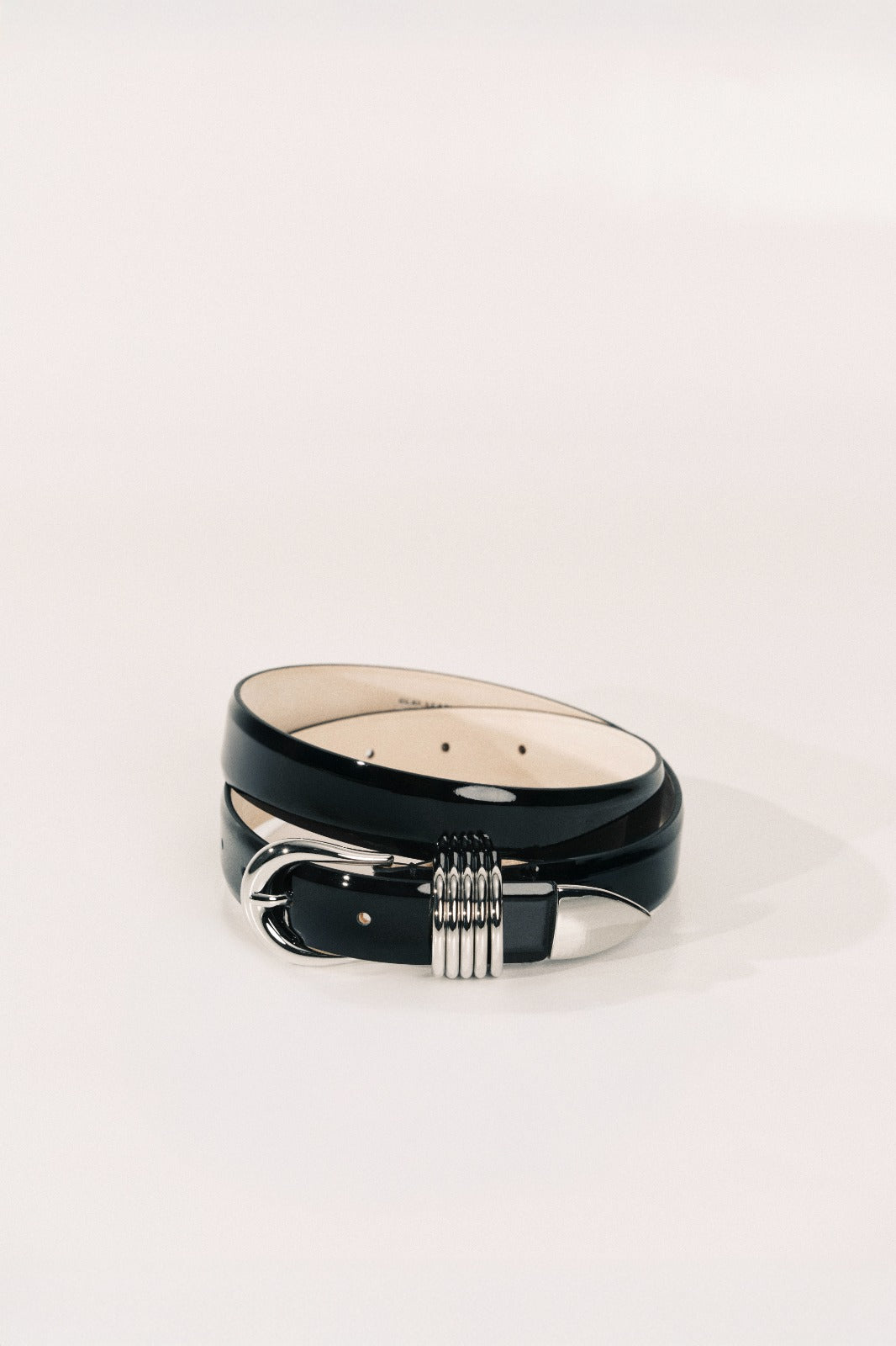 Hollyhock Lacquer Silver in Black