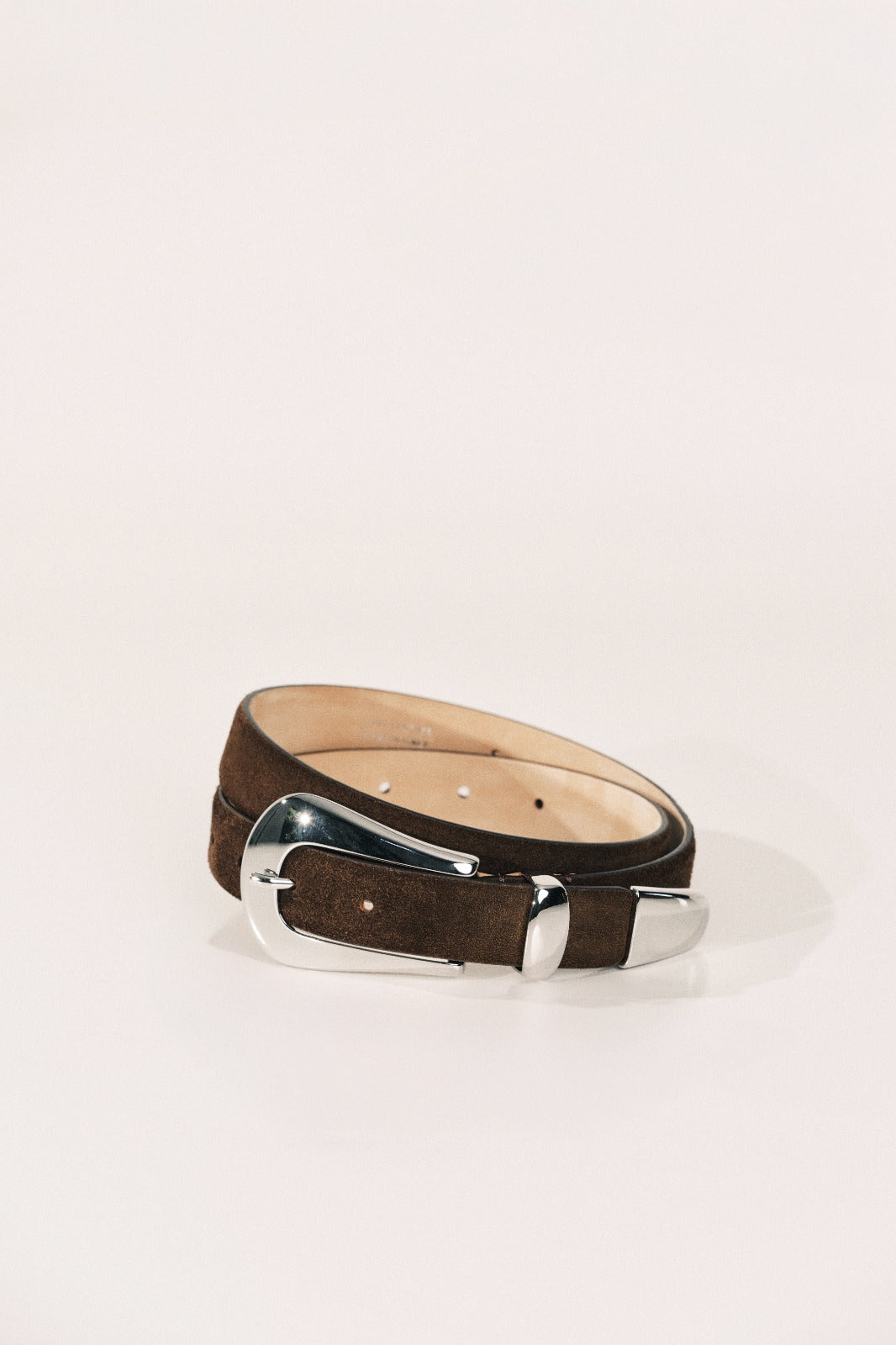 Colette Suede Silver in Chocolate