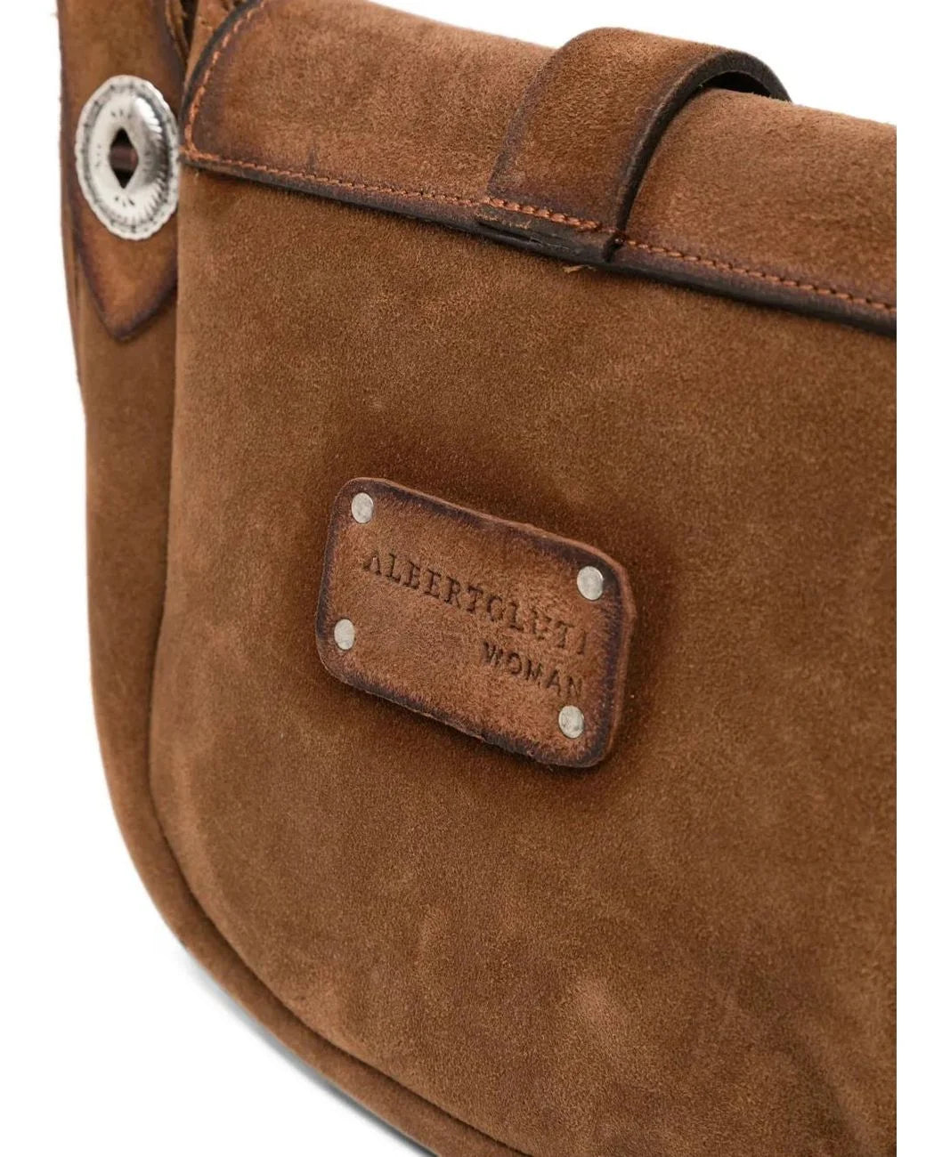 Stud-embellished Tassel Shoulder Bag