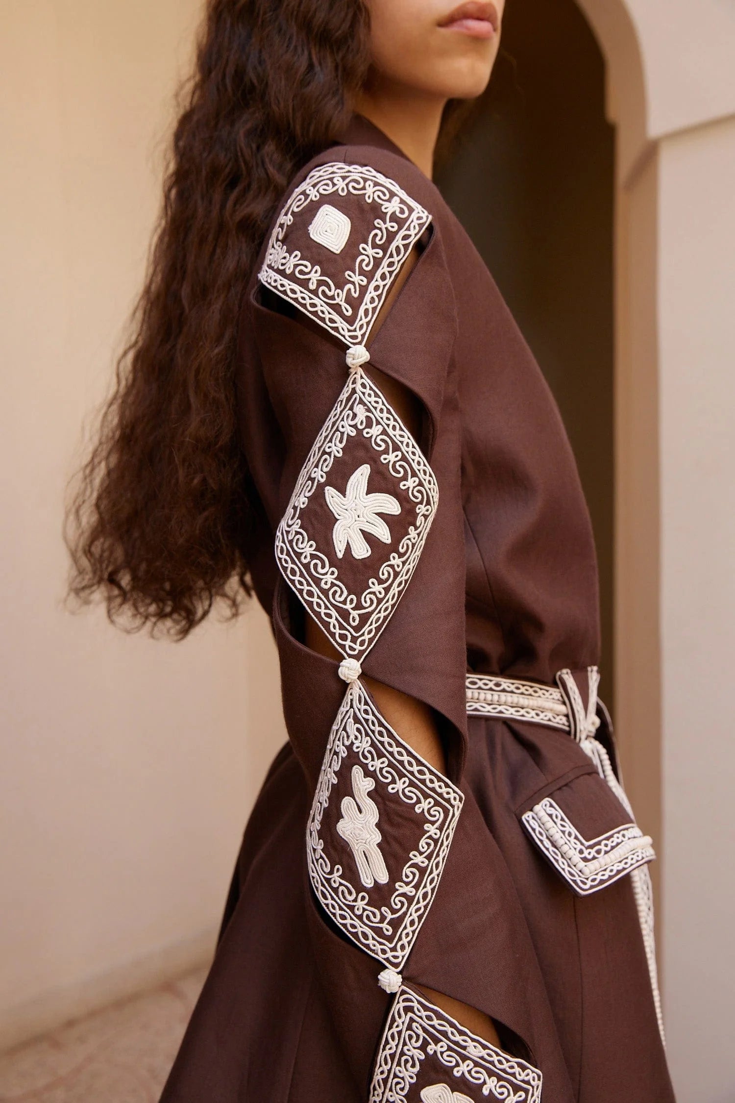 Leandra Corded Blazer
