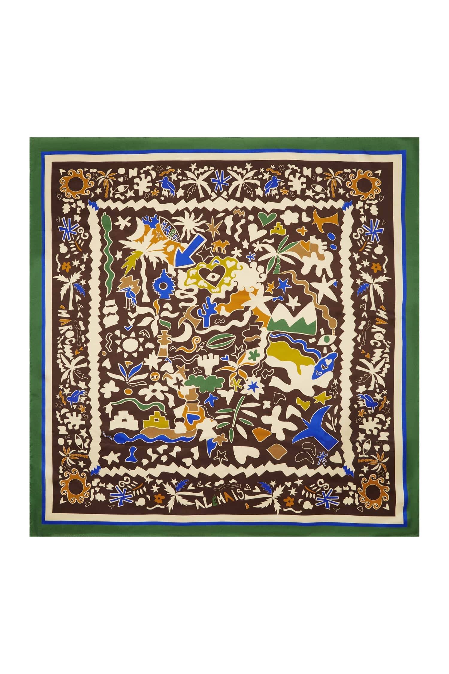 Maroc Silk Scarf
