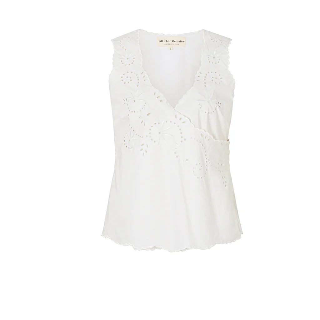 Lisel Top in White