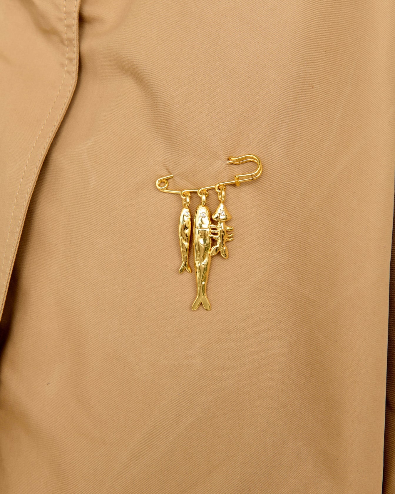 Sardine Brooch